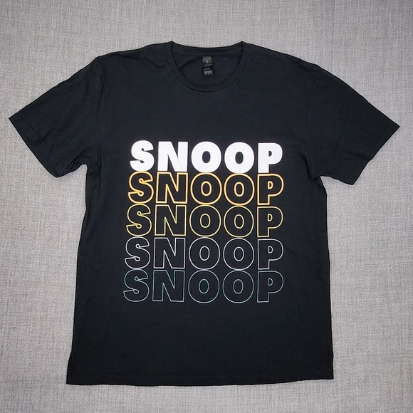 Snoop Dogg Other - Snoop Dog Black 100% Cotton Soft Style Gildan Tee Shirt. Large